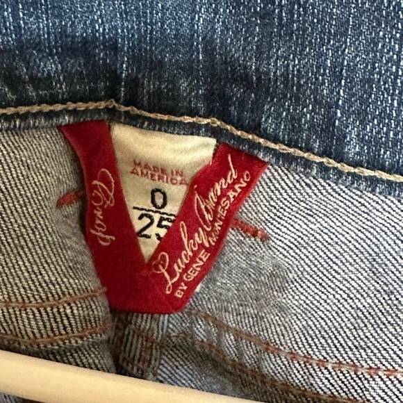 LUCKY BRAND: STRAIGHT SKINNY - SIZE 24 - Picture 5 of 8